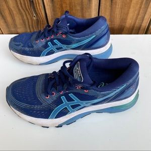 ASICS Women GEL-Nimbus 21 Blue 6.5 1012A156-401